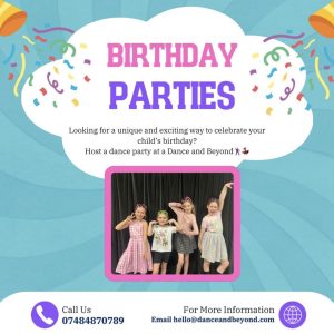 Birthday Parties Deposit!