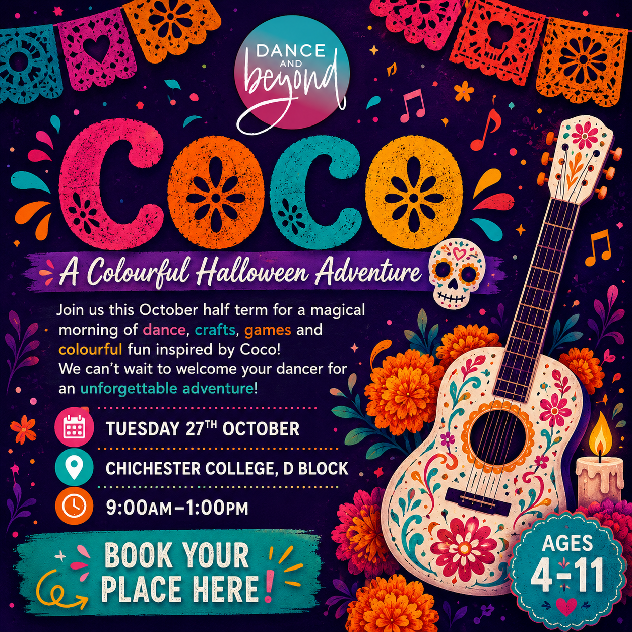 Coco: A Colourful Halloween Adventure!